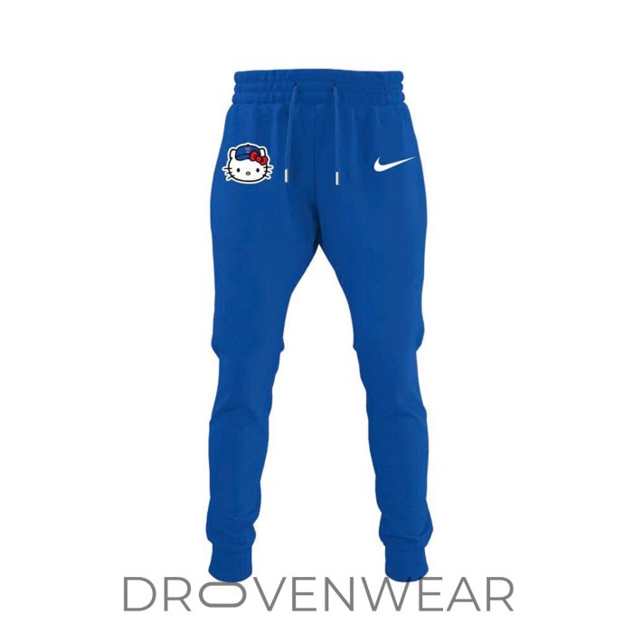 Texas Rangers x BRUNO MARS x HELLO KITTY Blue Jersey | Jogger | Cap - Image 3