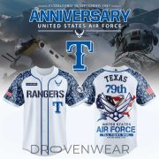 Texas Rangers x US Air Force 79th Anniversary Jersey