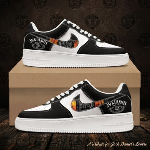 The Jack Daniels Tribute Premium Custom Air Force 1 Sneakers by Drovenwear.com