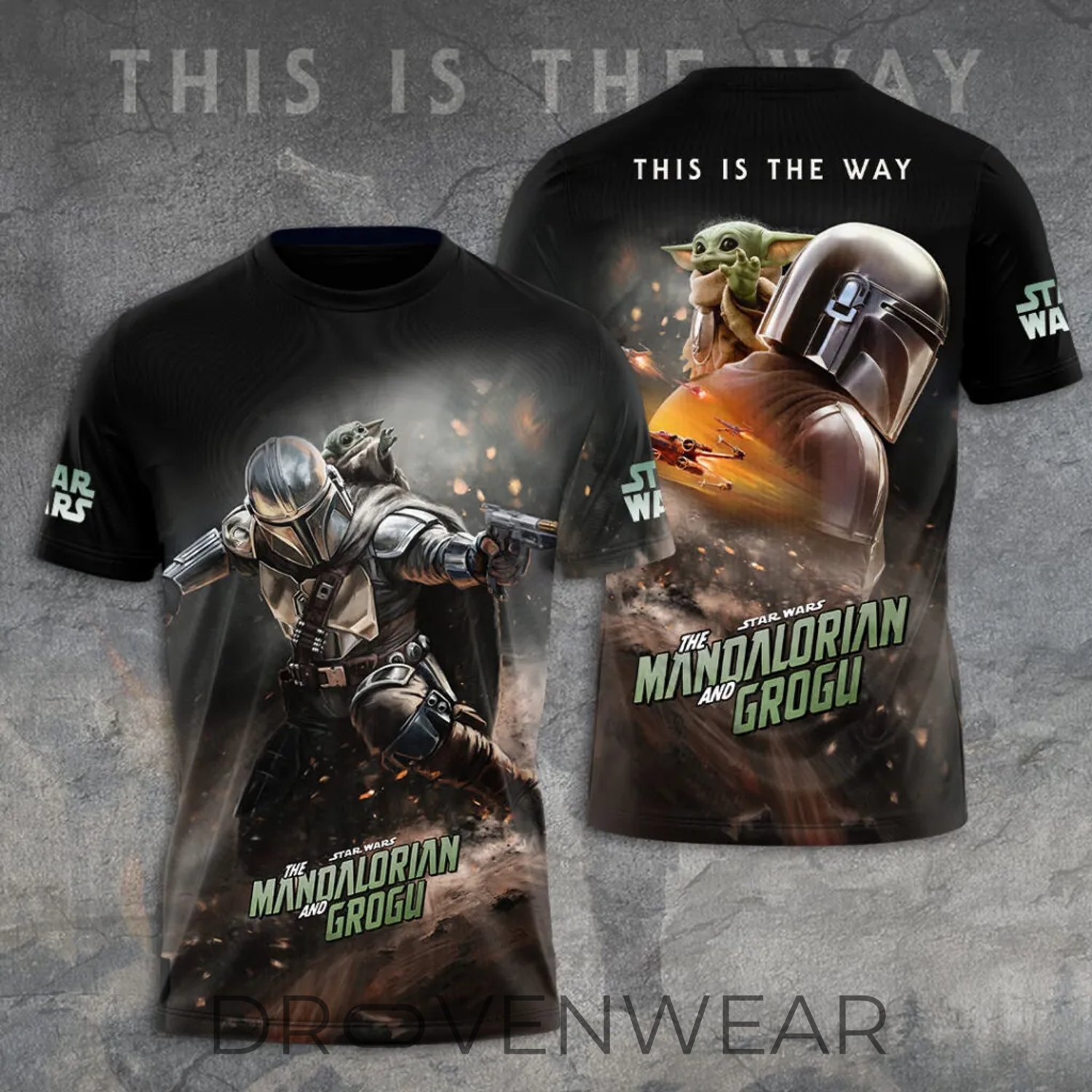 The Mandalorian and Grogu 3D Apparel The Mandalorian and Grogu 3D Apparel