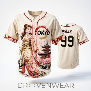Tokyo Princess Baseball Jersey Belle 99 by Drovenwear.com
