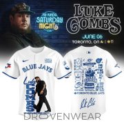 Toronto Blue Jays x Luke Combs My Kinda Saturday Night Tour 2026 Limited Edition Jersey