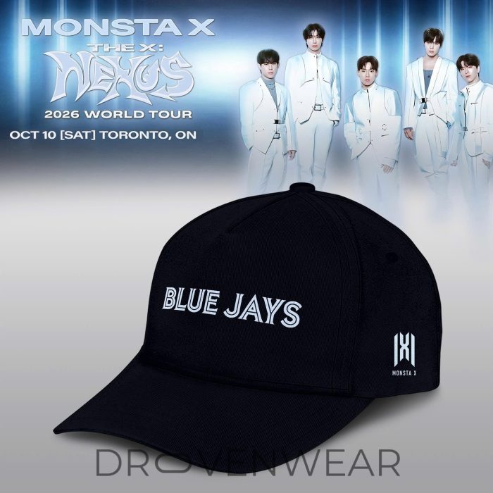 Toronto Blue Jays x MONSTA X World Tour 2026 Jersey - Image 2