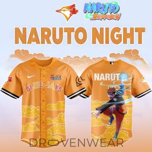 Toronto Blue Jays x Naruto Night 2026 Jersey by Drovenwear.com