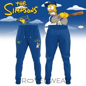 Toronto Blue Jays x The Simpsons 2026 Limited Edition Jersey by Drovenwear.com