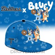 Tulsa Drillers Bluey Cartoon Theme Night Baseball Jersey - Image 3