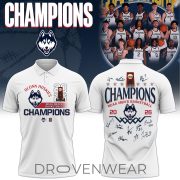 UConn 2026 NCAA Basketball Champions Special Edition Polo Shirt - Image 3