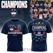 UConn 2026 NCAA Champions Limited Edition Graphic T-Shirt
