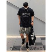 Unisex smoky grey wash Los Angeles A Great Day Is Coming T-shirt - Image 2