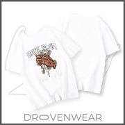 Urban Streetwear Graphic Tee - Dark Plan "Have Faith" Hand & Money Shirt - Image 2
