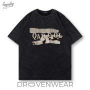 Vintage Newspaper Collage Graphic Tee - Oversized Streetwear T-Shirt - Image 2