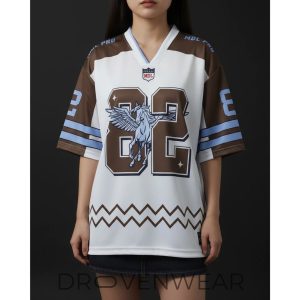 Vintage-Pegasus-Graphic-NFL-Style-Jersey-Oversized-Brown-White-No-82-Football-Shirt-1.jpg