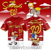 Washington Nationals x The Simpsons 2026 Limited Edition Jersey