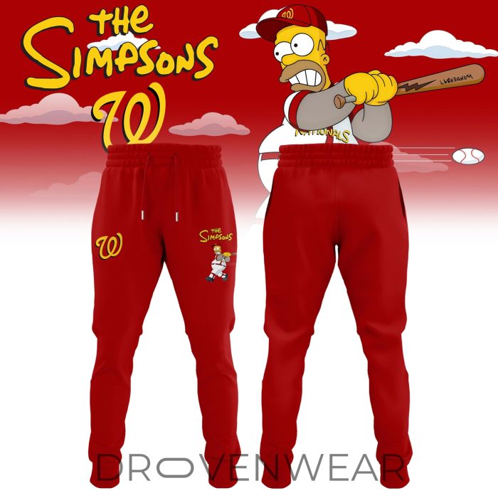 Washington Nationals x The Simpsons 2026 Limited Edition Jersey - Image 2