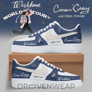Wishbone Conan Gray Customize AF1 Sneakers by Drovenwear.com