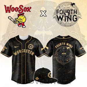 Worcester Red Sox x Fourth Wing Limited Jersey by Drovenwear.com