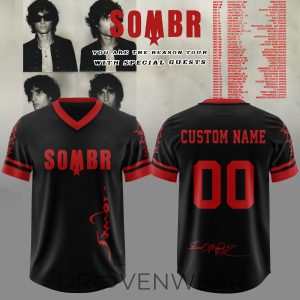 YOU ARE THE REASON Sombr Customize Football Jersey 1 by Drovenwear.com