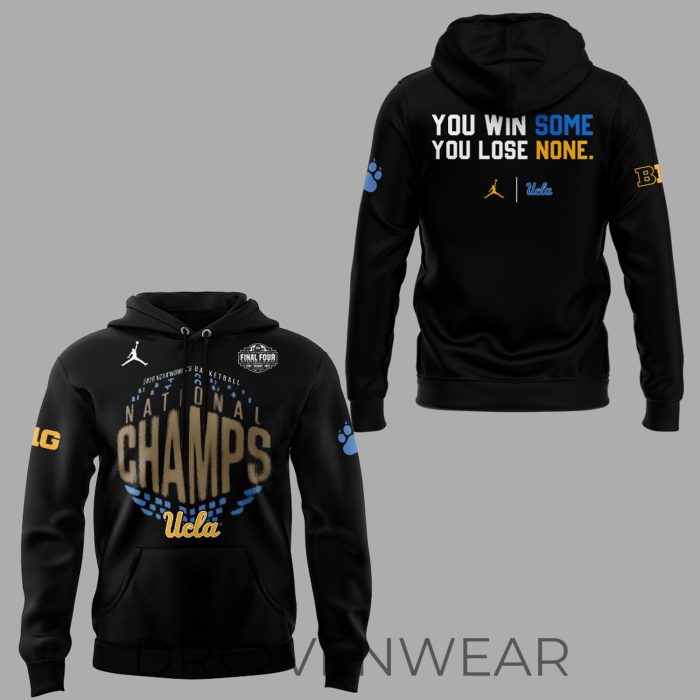 "YOU WIN SOME YOU LOSE NONE" 2026 Women's Basketball National Champions 👑🏀 Hoodie - Image 2