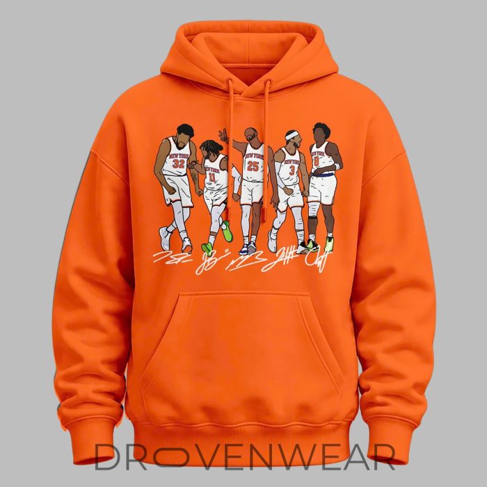 2026 Player Signature Hoodie Brunson Towns Anunoby Bridges Alt Edition - Image 2