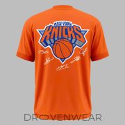 2026 Signed Player Edition T-Shirt Featuring Jalen Brunson Karl-Anthony Towns OG Anunoby Mikal Bridges - Image 3