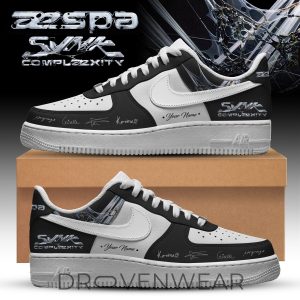 AESPA Synk Complaexity Tour Limited AF1 Inspired Sneakers by Drovenwear.com