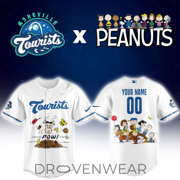 A.Tourists Peanuts Night Special Edition Custom Jersey - Image 2