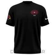 Arizona Cardinals Mental Health Awareness Black Graphic T-Shirt - Image 2