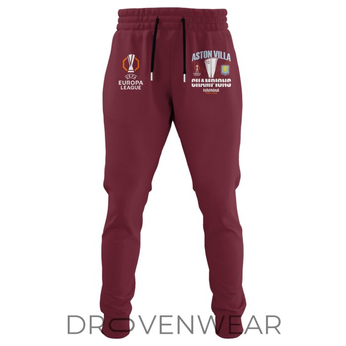 Aston Villa Europa League Winners 2026 Premium Hoodie Version 3 - Image 3