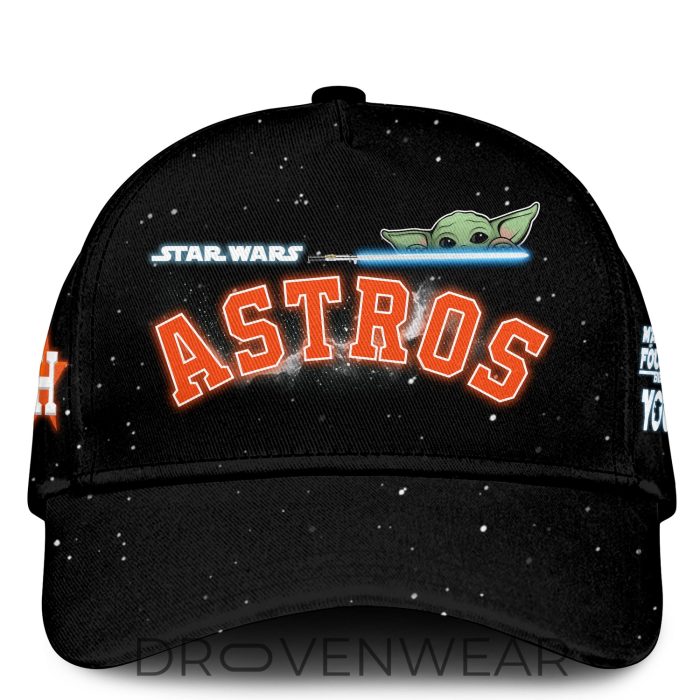 Astros Star MLB x Darth Vader Star Wars Grogu Jersey Limited Edition - Image 2