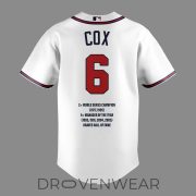 Atlanta Braves Bobby Cox #6 Memorial Limited Edition Jersey - Image 3