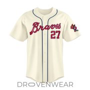 Atlanta Braves Ted Turner #27 Tribute Special Edition Jersey - Image 2