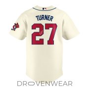Atlanta Braves Ted Turner #27 Tribute Special Edition Jersey - Image 3