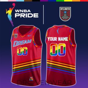 Atlanta Dream 2026 WNBA x Pride Day Limited Edition Jersey by Drovenwear.com