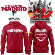 Atlanta Falcons 2026 Madrid NFL Event Hoodie