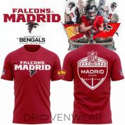 Atlanta Falcons 2026 Madrid NFL International Game T-Shirt - Image 4