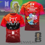 BTS FIFA World Cup 2026 Final Halftime Show 3D All-Over Print Shirt