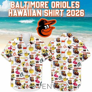 Baltimore Orioles Tropical Hawaiian Summer Shirt 2026 Edition by Drovenwear.com