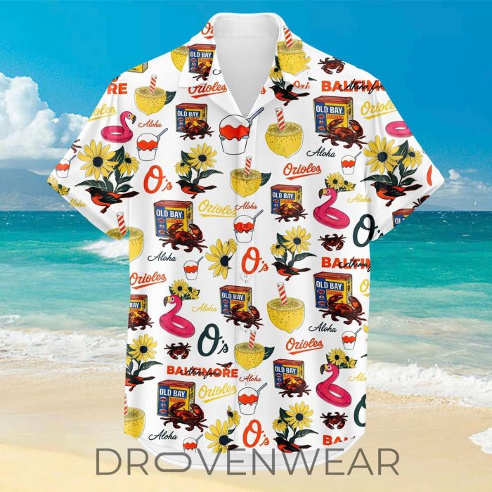 Baltimore Orioles Tropical Hawaiian Summer Shirt 2026 Edition - Image 2