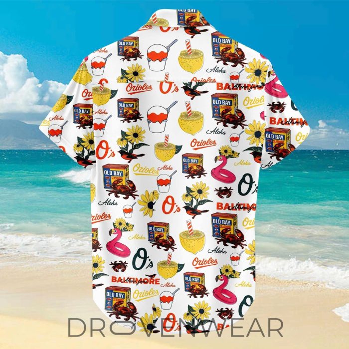 Baltimore Orioles Tropical Hawaiian Summer Shirt 2026 Edition - Image 3