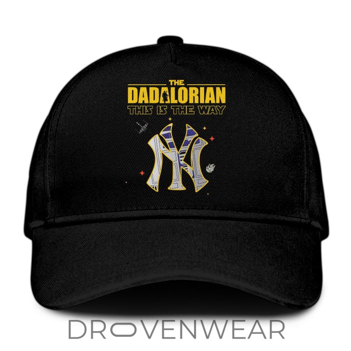 Best Dad In The Galaxy New York Yankees Custom Sweatshirt - Image 2