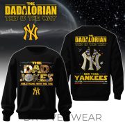 Best Dad Jokes In The Galaxy Yankees Fan Sweatshirt