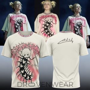 Billie Eilish Hit Me Hard and Soft Tour 2026 Signature Tee by Drovenwear.com