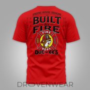 Buc-ees Firefighter Engine House 2026 3D Graphic Shirt - Image 6