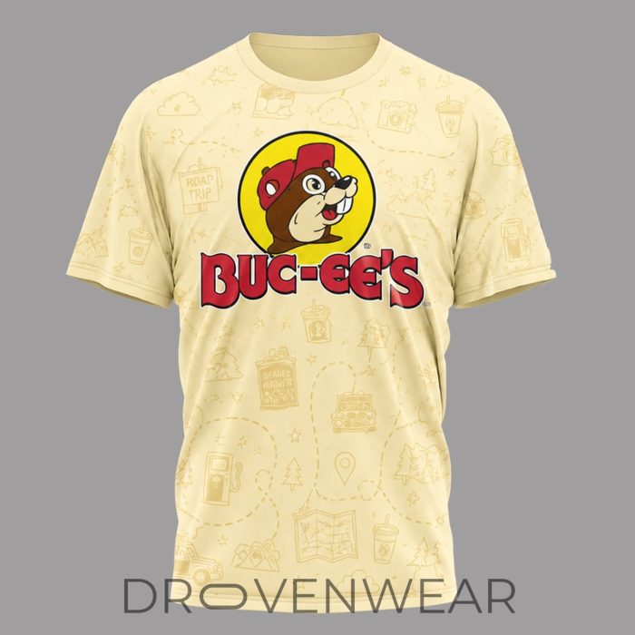Buc-ee's Road Trip Beaver Graphic 3D Shirt - Image 2