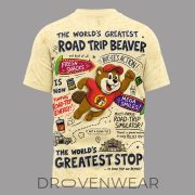 Buc-ee's Road Trip Beaver Graphic 3D Shirt - Image 3