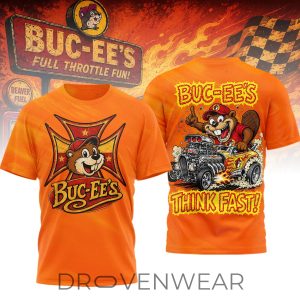 Bucees Think Fast Limited Graphic 3D Tee by Drovenwear.com
