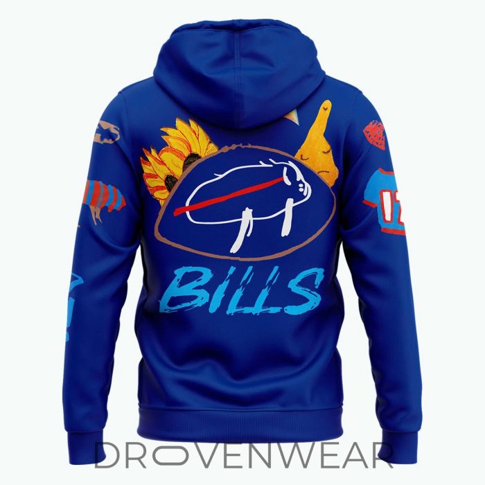Buffalo Bills 2026 Billustration Blue Hoodie Premium Fan Gear - Image 3