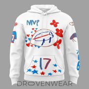 Buffalo Bills 2026 Billustration White Hoodie Limited Fan Release - Image 2