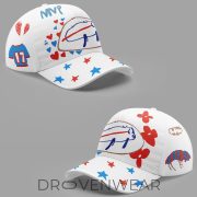 Buffalo Bills 2026 Billustration White Hoodie Limited Fan Release - Image 4
