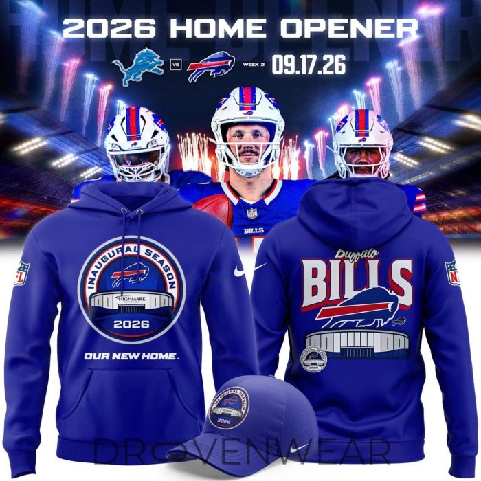 Buffalo Bills Highmark Stadium 2026 New Home Limited Edition Hoodie V1 - Image 2